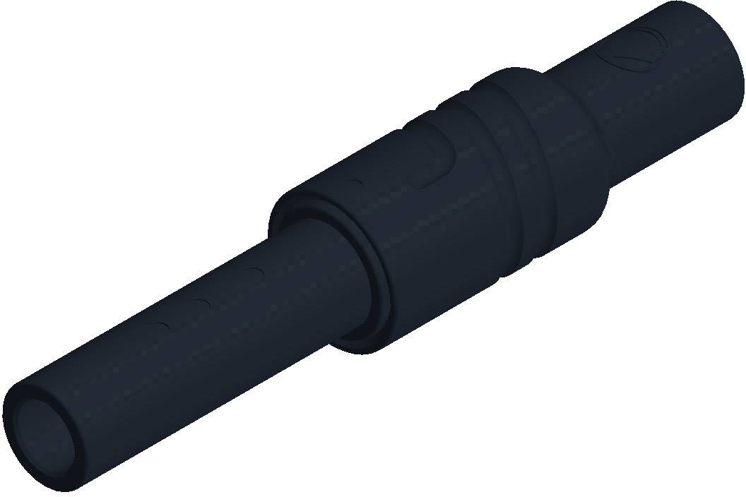 934096100, SKS-HIRSCHMANN KUN S - Муфта соединительная, Ø-контакта: 4 мм, черный : 1 шт.