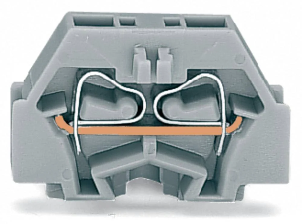 Клемма WAGO 260-314, 2 pin, 0.08мм² - 1.50мм², 400В, 18А, конф: N, (300 шт)