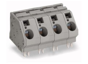 Клемма печатной платы WAGO 745-605/007-000, 5 pin, 0.2мм²-16мм², 1000В, 76А, CS: 15мм, (1 шт)