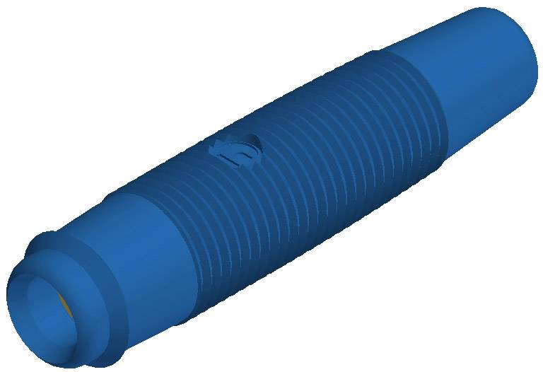 Соединящий стержень KUN 30 позолоченный SKS Hirschmann штифт-Ø: 4 мм, для пайки, 60 В/DC 16 A, синий