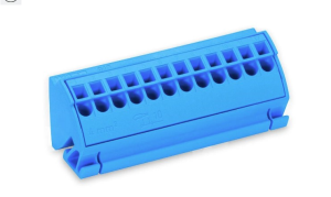 Клеммная колодка WAGO 812-104, 12 pin, 0.5мм²-4.0мм², 1000В, 96А, (1 шт)