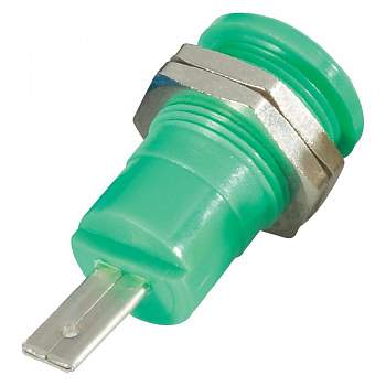 BU 4600 gr, SCHNEPP - Лабораторное гнездо, Ø-контакта: 4 мм, зеленый : 1 шт.