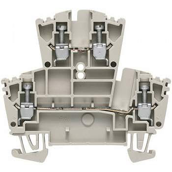 1021500000, Weidmüller WDK WDK 2.5 - Клемма, серый : 1 шт.