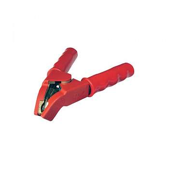 Угловой зажим "Крокодил" красный, 1000 А, 30 В, SET WZ10 : 1 шт.