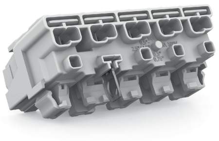 Разъем питания сети WAGO 294-8125, 5 pin, 0.5мм² - 2.5мм², 24А, (250 шт)