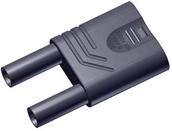 932200100, SKS-HIRSCHMANN - Штекер КЗ KST S WS sw, Ø-контакта: 4 мм, черный : 1 шт.