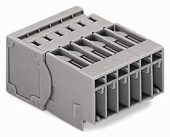 Розетка для подключения кабеля WAGO 769-612/001-000, 12 pin, 0.08мм² - 4мм², 500В, 33А, CS: 5мм, (25 шт)