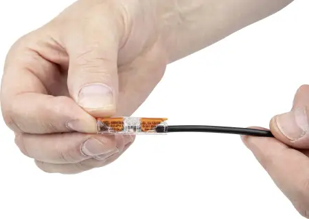 Клеммник WAGO 221-2411, 1 pin, 0.14мм² - 4мм², 450В, 32А, (1 шт)