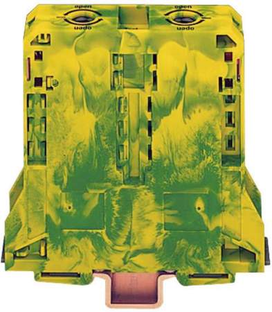 PG клемма WAGO 285-197, 2 pin, 25мм² - 95мм², 232А, конф: Terre, (1 шт)