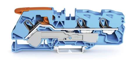 Клемма WAGO 2116-1304, 3 pin, 0.50мм² - 25мм², 800В, 90А, (20 шт)