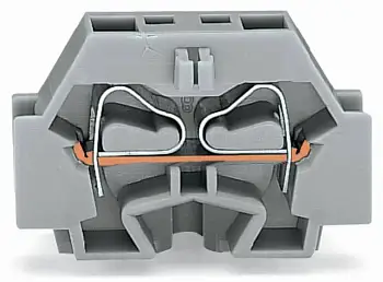 Клемма WAGO 262-324, 2 pin, 0.08мм² - 4мм², 630В, 24А, конф: N, (100 шт)