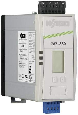 Блок питания на DIN-рейке WAGO 787-850 EPSITRON® PRO POWER