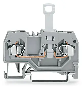 N клемма с разделителем WAGO 280-912, 2 pin, 0.08мм² - 2.50мм², 400В, 10А, конф: L, (50 шт)