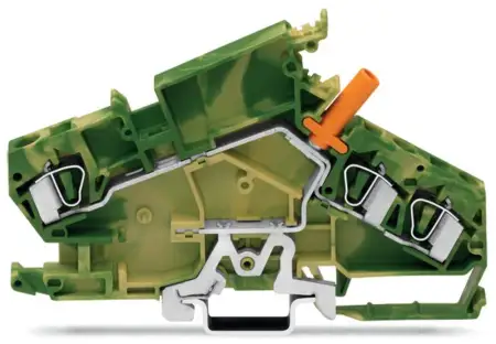 PG клемма WAGO 282-868, 3 pin, 0.20мм² - 6мм², конф: Terre, (20 шт)