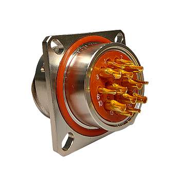 Разъем Weillen WLES25-9501-0380 (Аналог Amphenol MIL-DTL-26482 MS series)