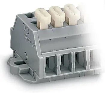 Клеммная колодка WAGO 261-430/331-000, 20 pin, 0.08мм² - 2.50мм², 500В, 24А, конф: L, (25 шт)