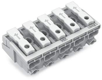 Разъем питания сети WAGO 294-5005, 5 pin, 0.5мм² - 1.5мм², 24А, (250 шт)
