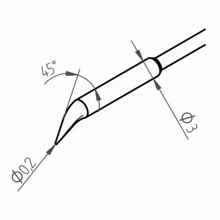 Наконечник для распайки Ersa 0462SDLF002 