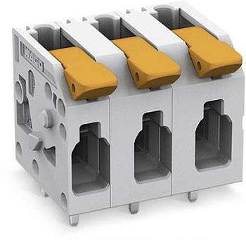 Клемма для печатной платы WAGO 2604-1309, 9 pin, 0.20мм² - 4мм², 1000В, 32А, CS: 7.50мм, (1 шт)