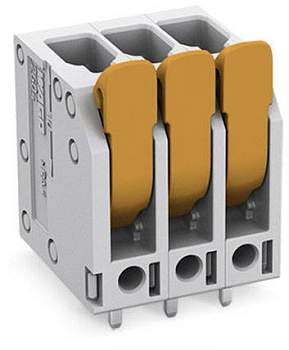 Клемма для печатной платы WAGO 2604-3112, 12 pin, 0.20мм² - 4мм², 630В, 32А, CS: 5мм, (1 шт)