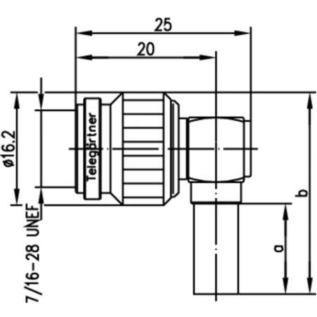 J01010A0006, Telegärtner - TNC-разъем, 50 Ом : 1 шт.