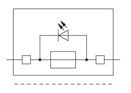 Клемма предохранителя WAGO 281-611/281-541, 2 pin, 0.08мм² - 4мм², 800В, 10А, конф: L, (50 шт)