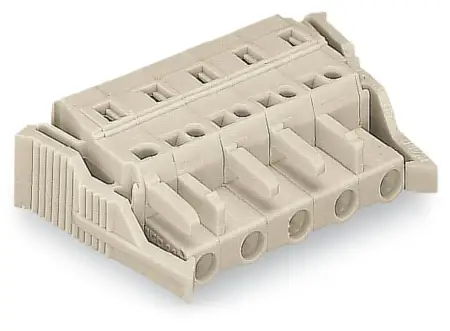 Розетка для подключения кабеля WAGO 721-2103/037-047, 3 pin, 0.2мм² - 2.5мм², 320В, 16А, CS: 5мм, (50 шт)