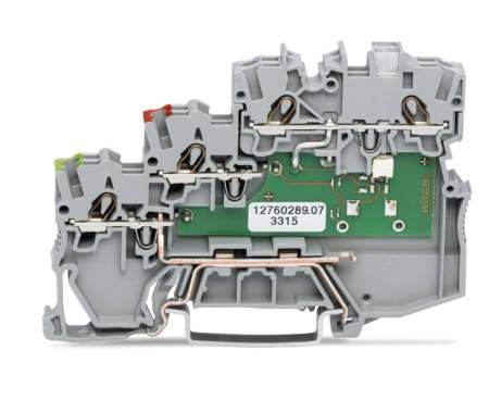 Клемма привода WAGO 2000-5317/1101-951, 8 pin, 0.14мм² - 1.50мм², 24В, 13.5А, (50 шт)