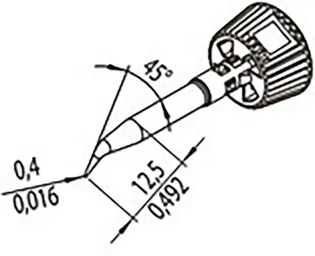 Паяльное жало Ersa 0142SDLF04L 