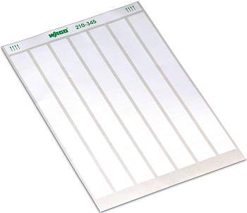 Самоклеящаяся этикетка WAGO 210-345, (1 шт)