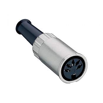 DIN-разъем с штыковым затвором Lumberg 0122 04