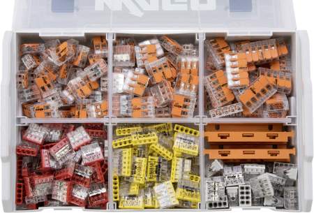 Соеденительня клемма (набор) WAGO 887-955, 0.14мм² - 4мм², (1 набор)