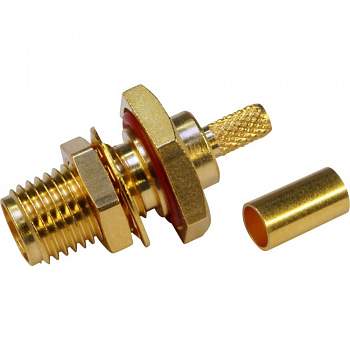 J01151R0001, Telegärtner - SMA-обратный-разъем, 50 Ом : 1 шт.