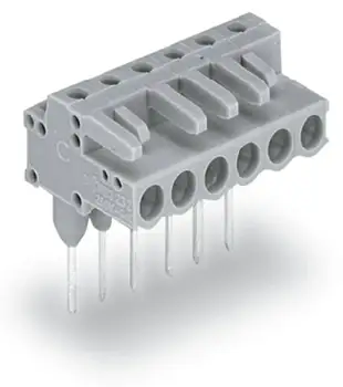 Розетка для подключения к печатной плате WAGO 232-242/005-000, 12 pin, 320В, CS: 5мм, (25 шт)