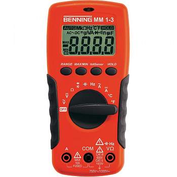 Ручной мультиметр Benning 044083 MM 1-3