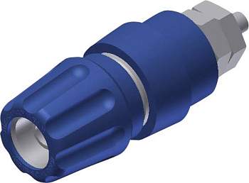 930136102, SKS-HIRSCHMANN PKNI 10 B - Полюсной зажим, 63 А, синий : 1 шт.