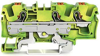 PG клемма WAGO 2206-1307, 2 pin, 0.50мм² - 10мм², 41А, (1 шт)