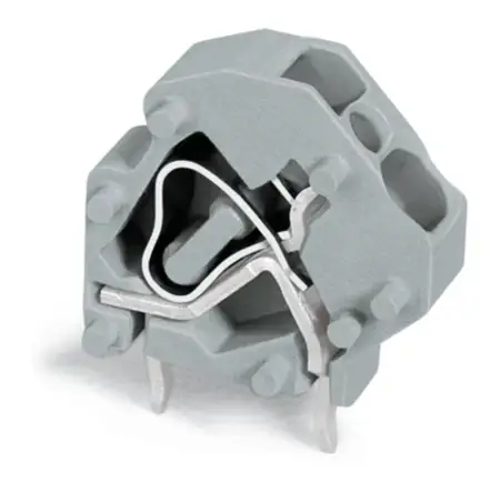 Быстроразъемная клемма WAGO 745-3808, 1 pin, 0.08мм² - 4.00мм², 320В, CS: 5мм, (200 шт)