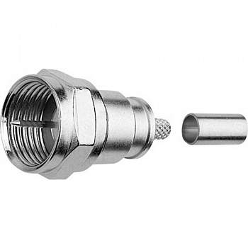 J01600A0012, Telegärtner - F-разъем, 75 Ом : 1 шт.