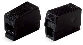 Клемма для осветительного оборудования WAGO 224-114, 2 pin, 0.5мм² - 2.5мм², 24А, (100 шт)