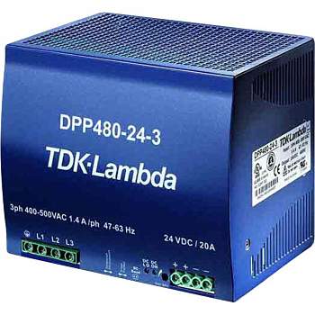 Блок питания с креплением на DIN рейку TDK-Lambda  DPP-480-48-1 