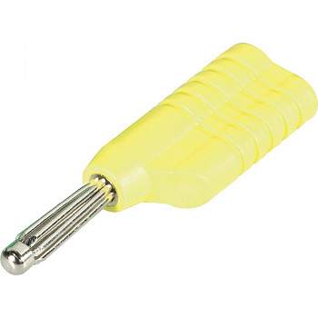 S 4041 S ge, SCHNEPP - Пружинный штекер, Ø-контакта: 4 мм, желтый : 1 шт.