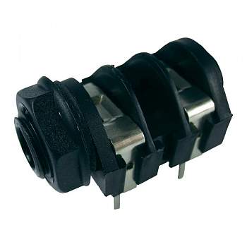 Защелкивающееся встроенное гнездо 6,35 мм Cliff CL1174A