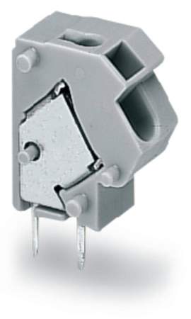 Быстроразъемная клемма WAGO 254-856, 1 pin, 0.50мм² - 2.50мм², 630В, CS: 7.50мм;7.62мм, (400 шт)