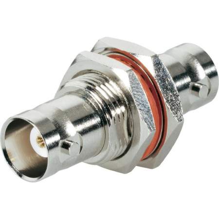 Переходник Conrad Components BNC/BNC с фланцем