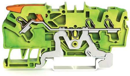PG клемма WAGO 2102-1307, 3 pin, 0.25мм² - 4мм², 24А, (50 шт)