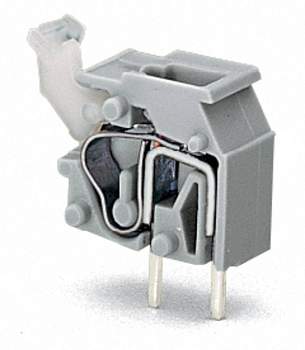 Быстроразъемная клемма WAGO 255-752, 1 pin, 0.08мм² - 2.50мм², 630В, CS: 7.50мм;7.62мм, (400 шт)