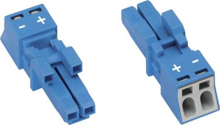 Разъем питания сети WAGO 890-1102, 2 pin, 0.25мм² - 1.5мм², 250В, 16А, (1 шт)