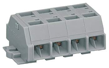 Клеммная колодка WAGO 261-204, 16 pin, 0.08мм² - 2.50мм², 500В, 24А, конф: L, (100 шт)