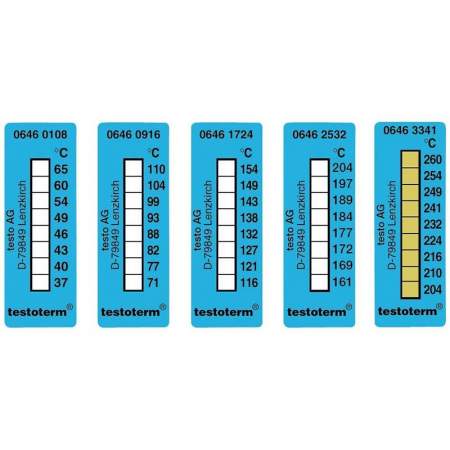Тест-полоска для измерения температуры Testo 0646 2532 161